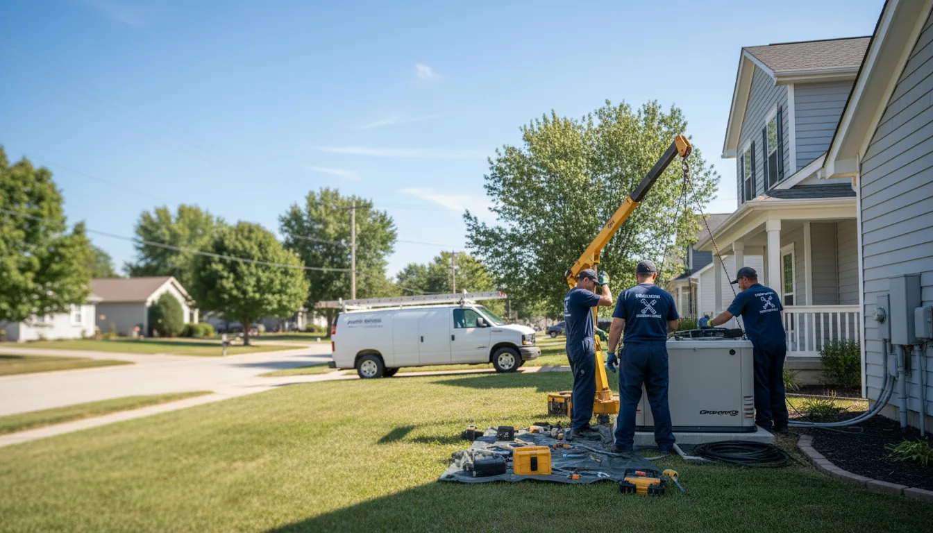 Generator Installation in Trafalgar, IN near me